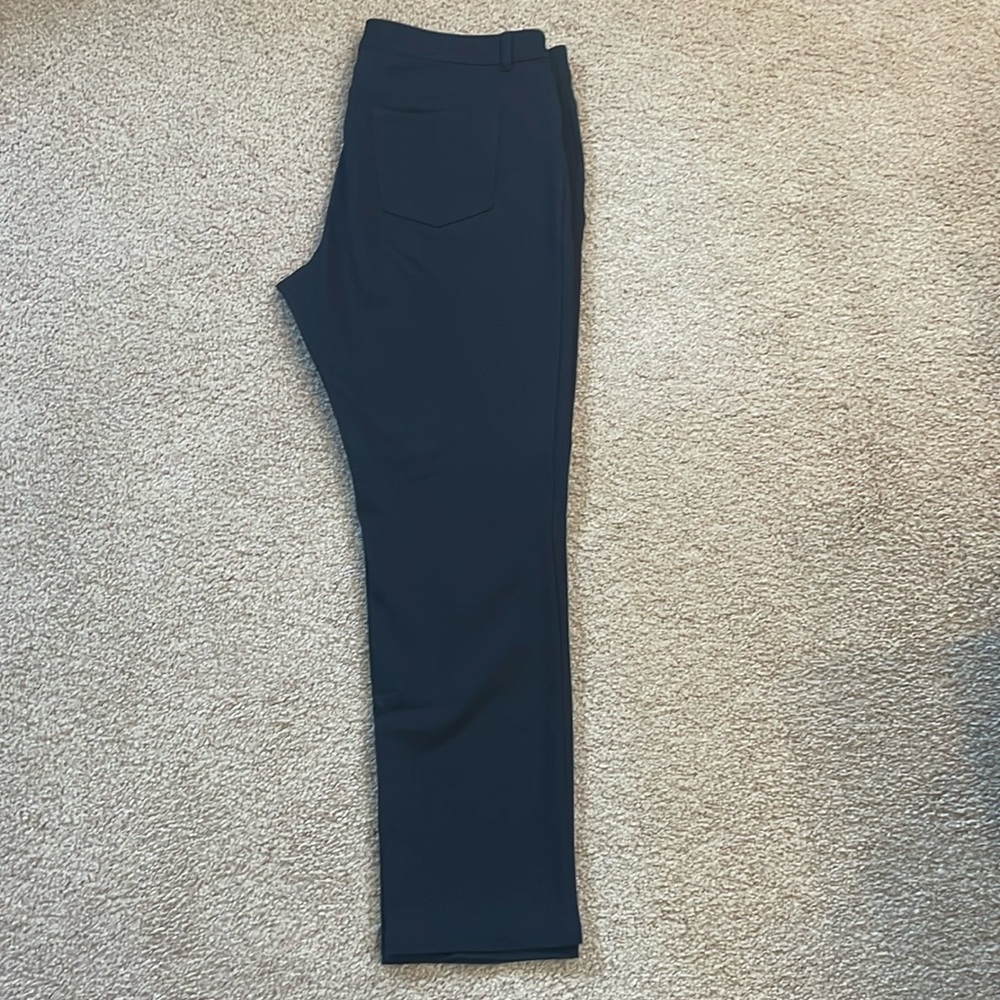 Christopher & Banks size 12 BLACK straight leg trousers